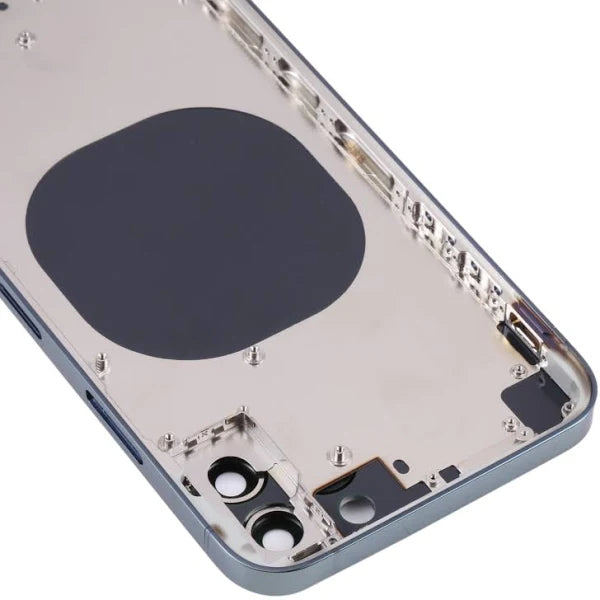 Rear Housing for iPhone X (NO LOGO)-Space Gray Rear Housing for iPhone X (NO LOGO)-Space Gray